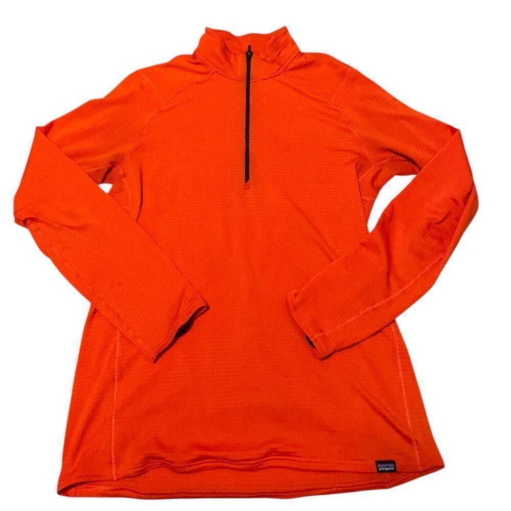 Patagonia Capilene Baselayer Pullover Midweight Quarter Zip Shirt Men's Sz Med